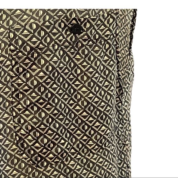 Reformation Silk Sleeveless Button Down Back Cut Out Top XS/S - Picture 6 of 10